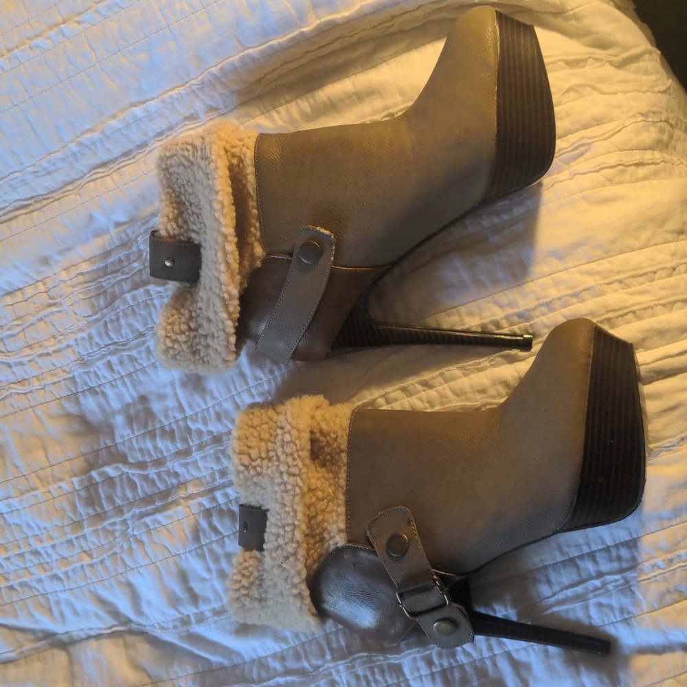 Bootie heels